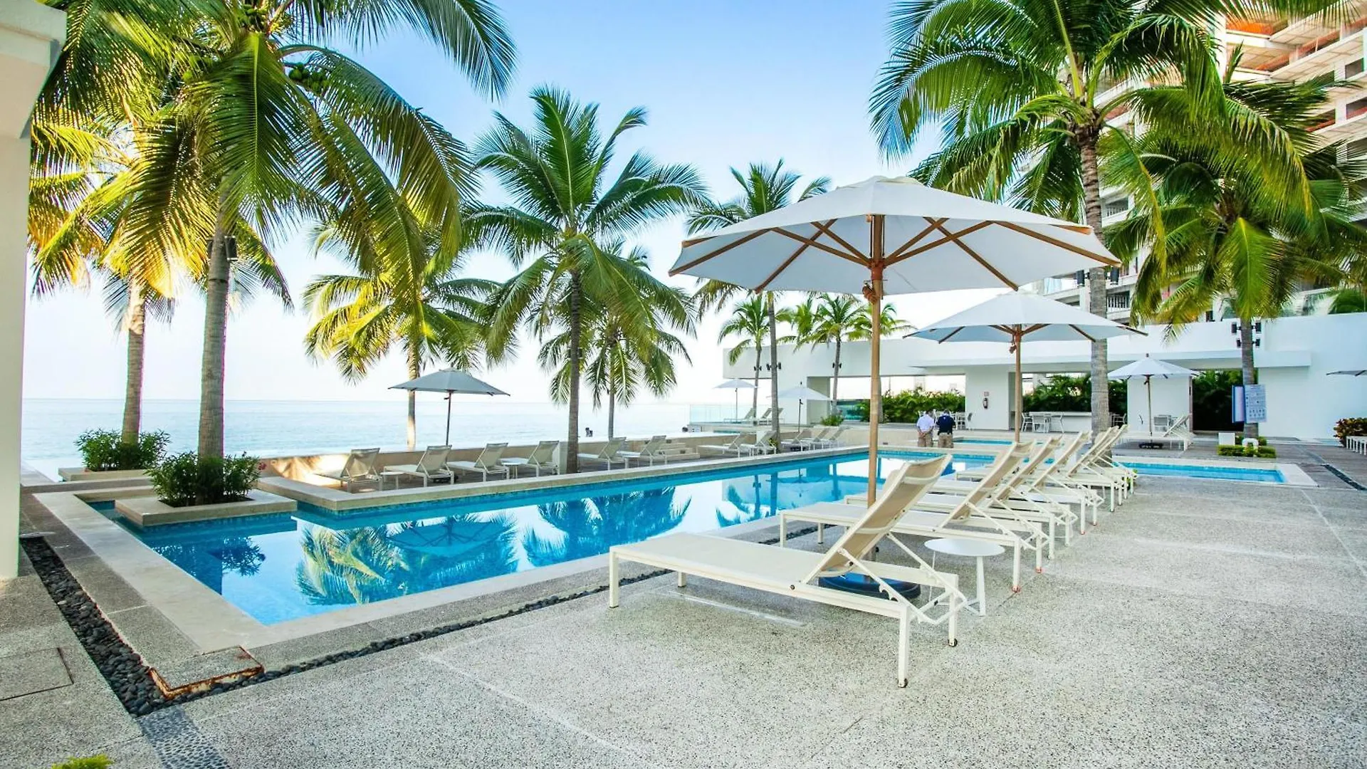 Ferienhaus Beachfront X-Large Corner Unit-2 Bdr- Ocean View Puerto Vallarta